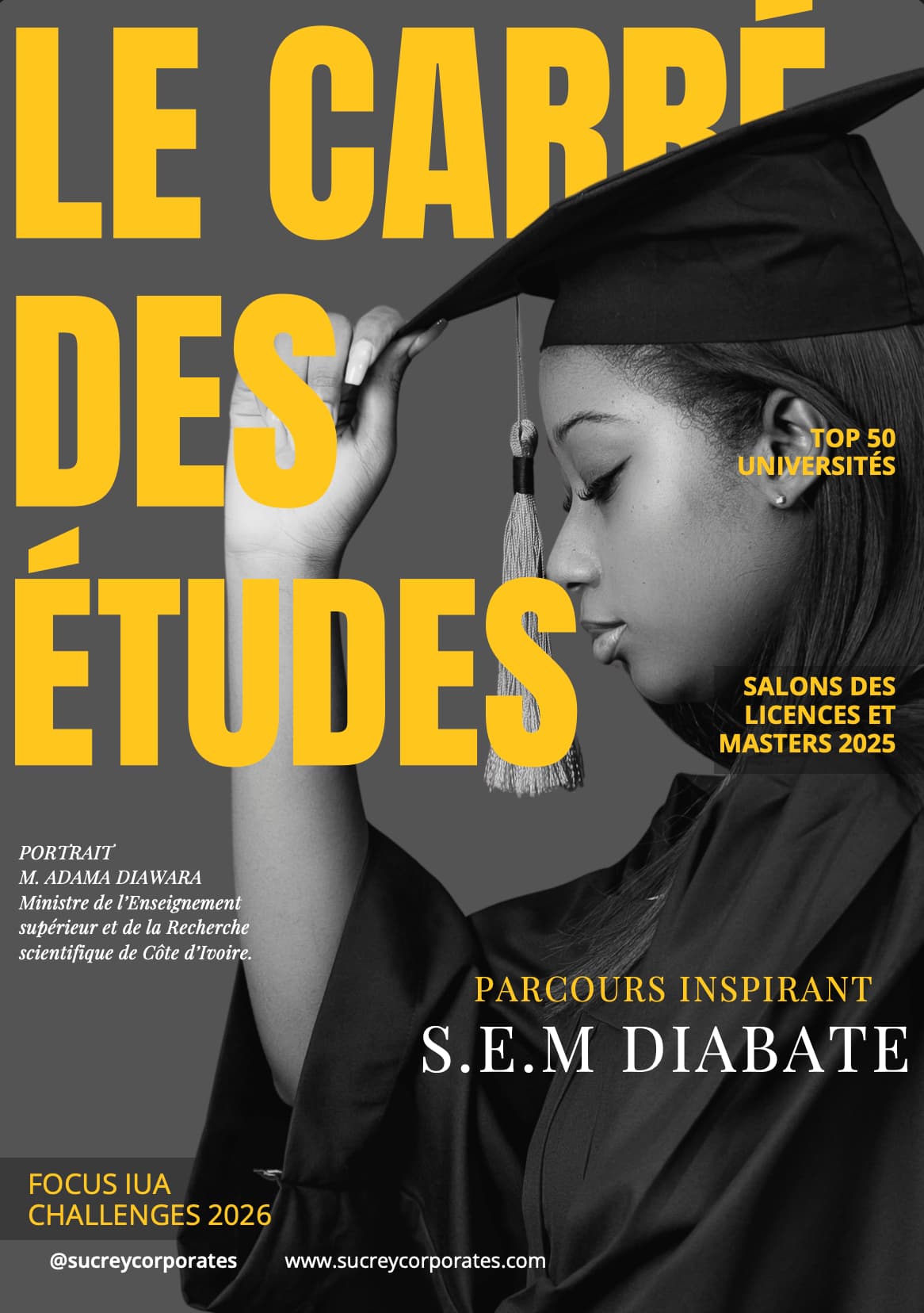 Couverture du magazine Le Carré des Études — N°1